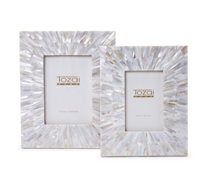 4x6 Starburst Mother of Pearl Frame