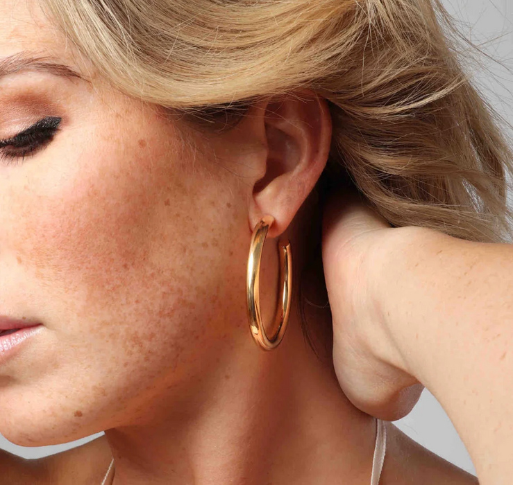 Michaela 2" Water-Resistant Hoops