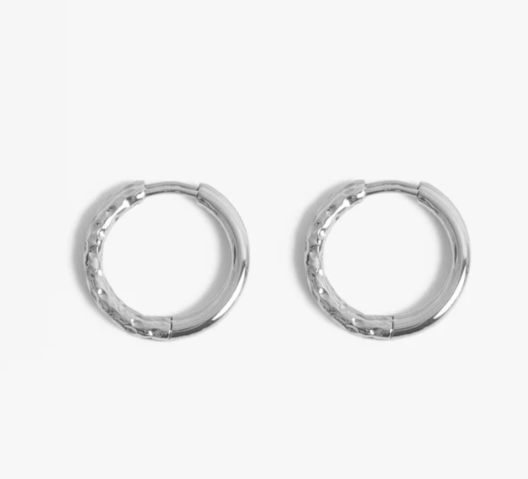 Tara Silver 20mm Water-Resistant Reversible Huggies