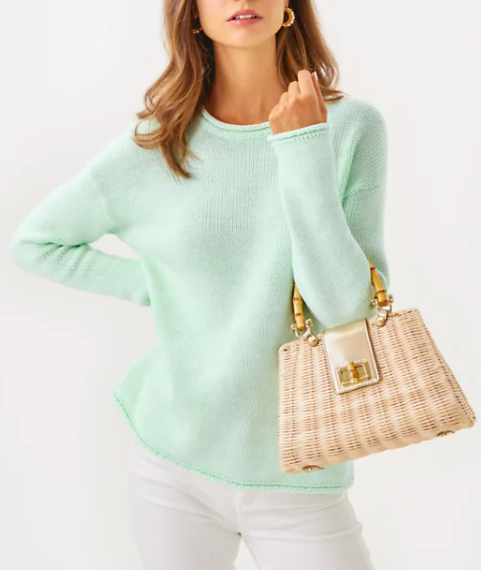 Lotan Sweater | Creme De Menthe Marl