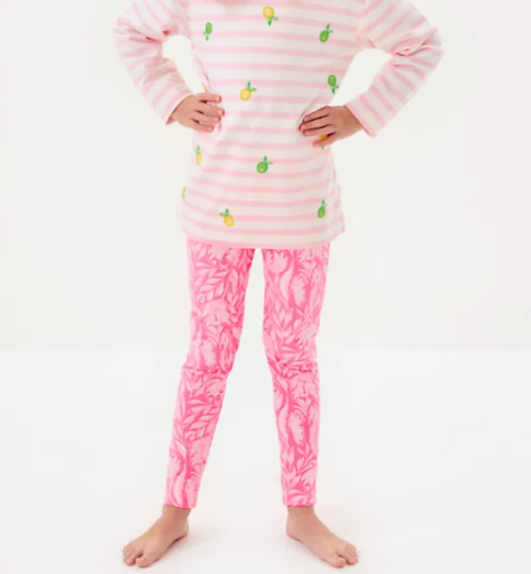 Maia Legging | Rousseau Pink Tulip To Tango