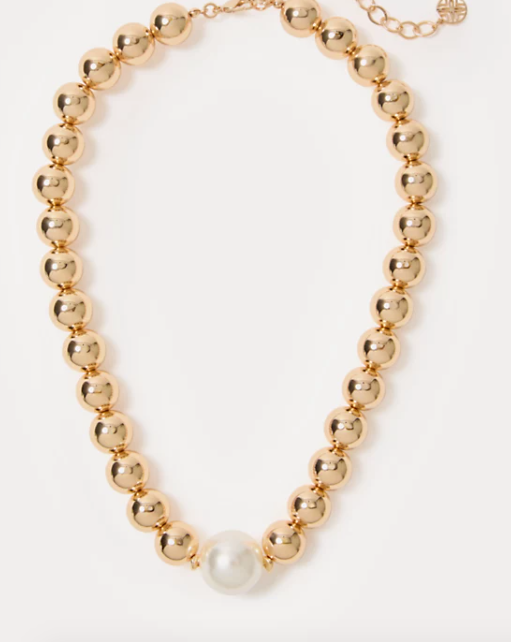 Tidepool Treasures Necklace | Gold Metal