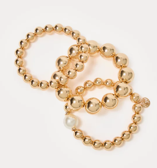 Tidepool Treasures Bracelet Set | Gold Metal