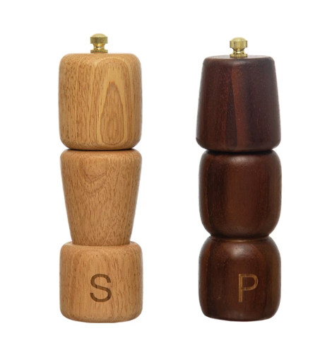 Wood Salt and Peppers