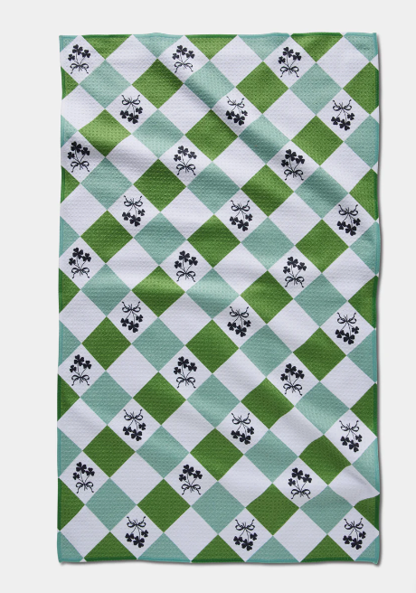 Geometry Tea Towel | Diamond Bow