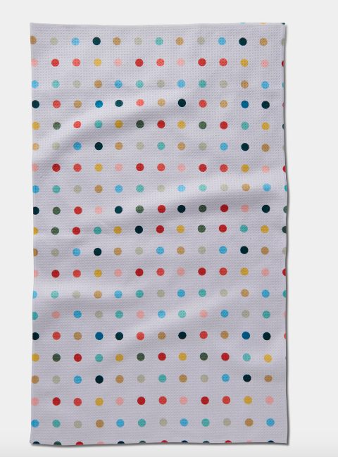 Geometry Tea Towel | Retro Dot
