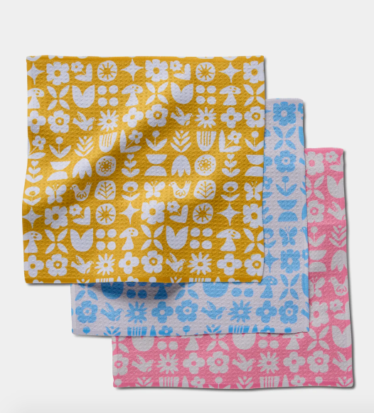 Geometry Dishcloth Set | Scandi Spring