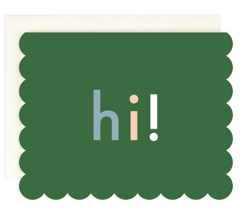 Hi! Card