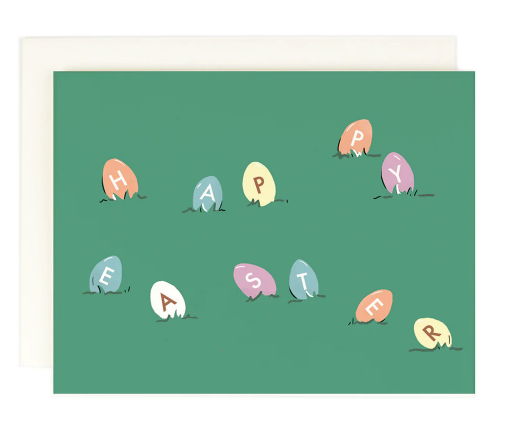 Happy Easter Egg Hunt Card