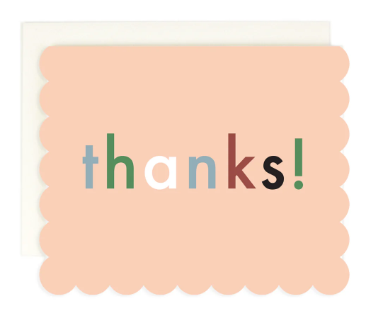 Thanks Card