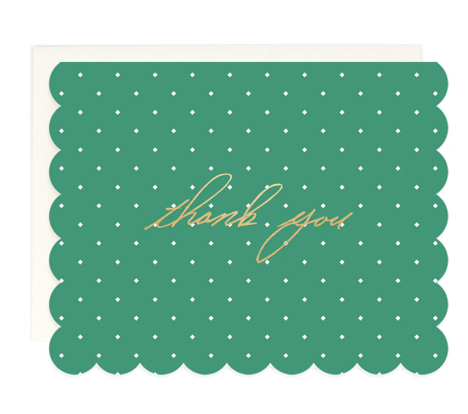 Thank You Diamond Dot Card