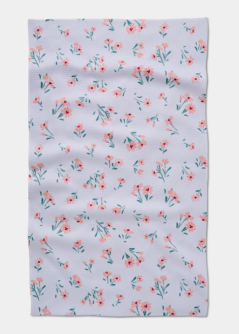 Geometry Tea Towel | Cottage Garden