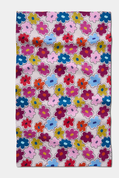 Geometry Tea Towel | Flower Fling