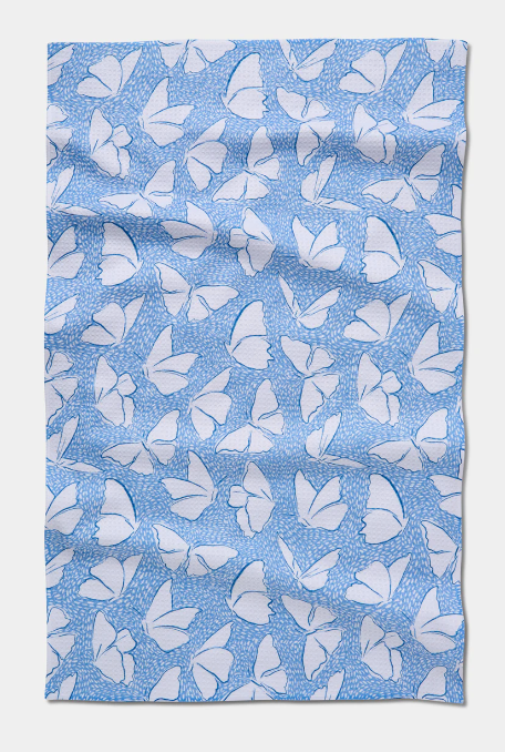 Geometry Tea Towel | Fly Away Butterfly