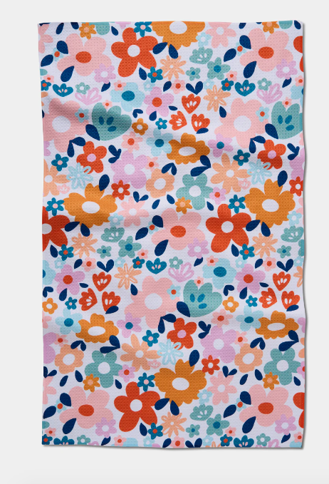 Geometry Tea Towel | Whimsy Floral