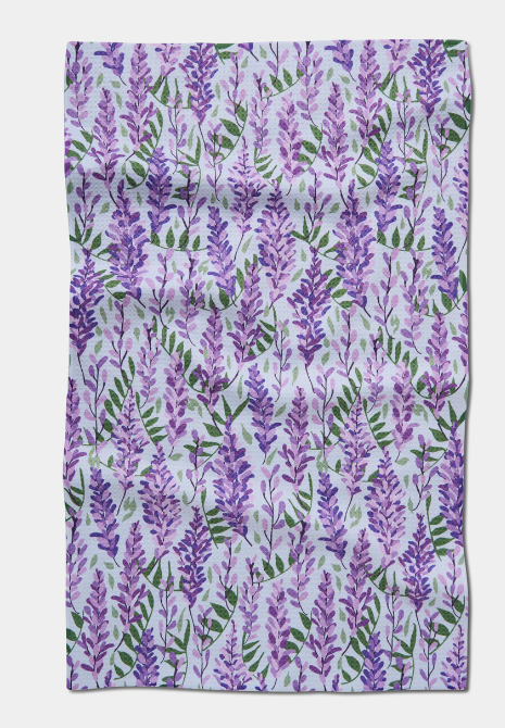 Geometry Tea Towel | Wisteria