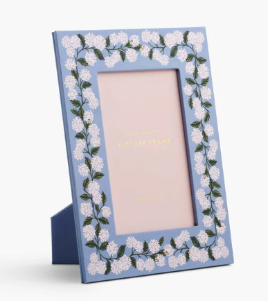 Hydrangea Wrapped 4x6 Frame