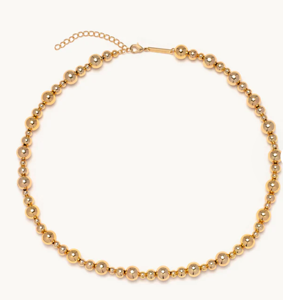 Gold Bubbles Necklace