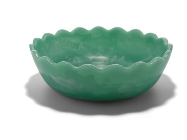 Med Green Resin Bowl