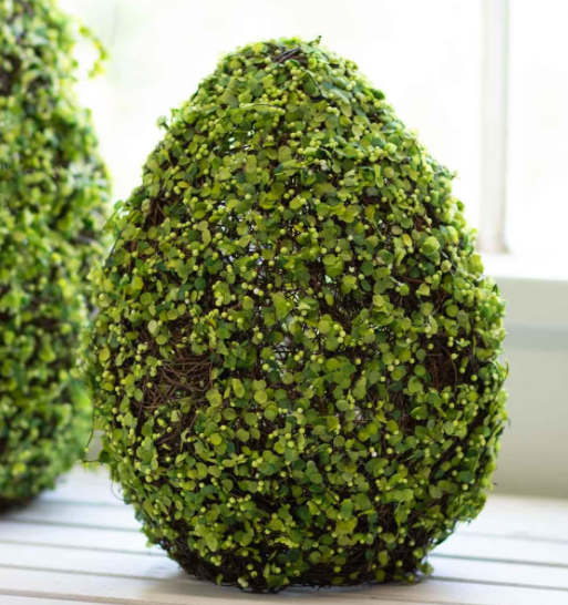 Sm 11" Belmont Faux Green Egg