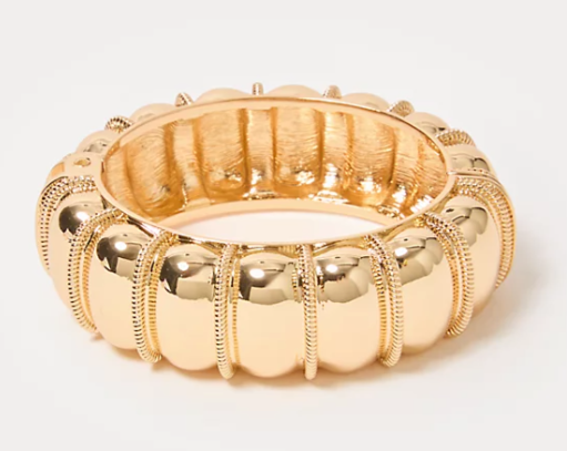 Bright Delight Bracelet |  Gold Metallic
