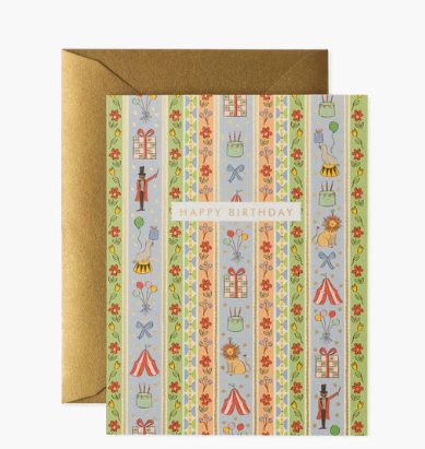 Carnival Birthday Card