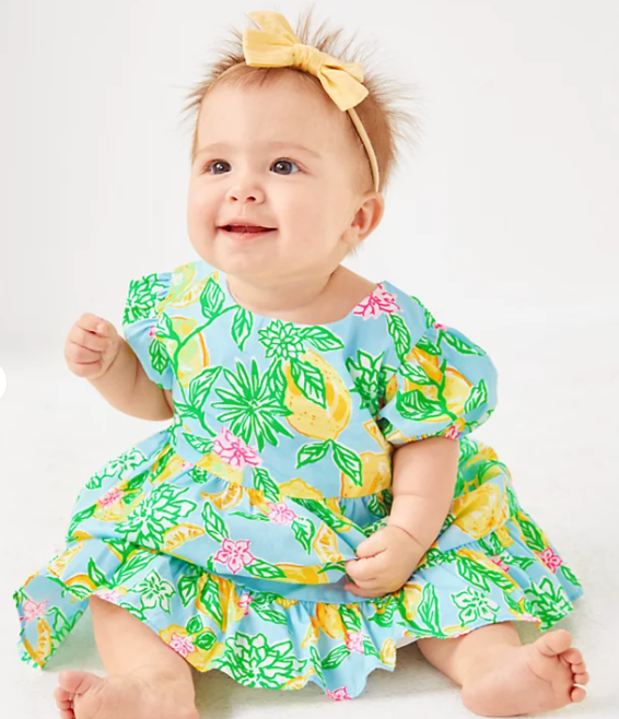 Lou Lou Infant Dress Set | Bluette Make Lemonade