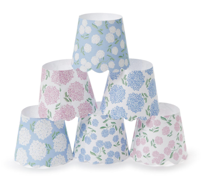Hydrangea Table Lamp Paper Shade Covers