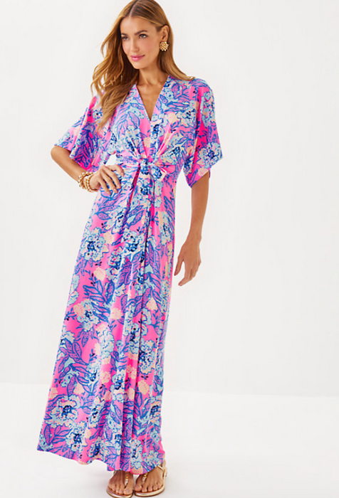 Wisteria V-Neck Maxi Dress |  Totally Koalafied