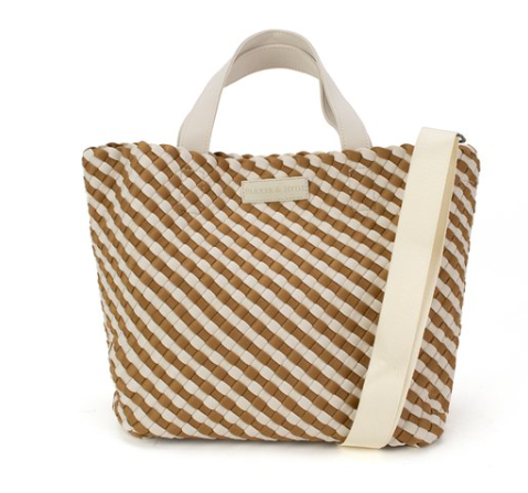 Camel Hampton Classic Woven Tote