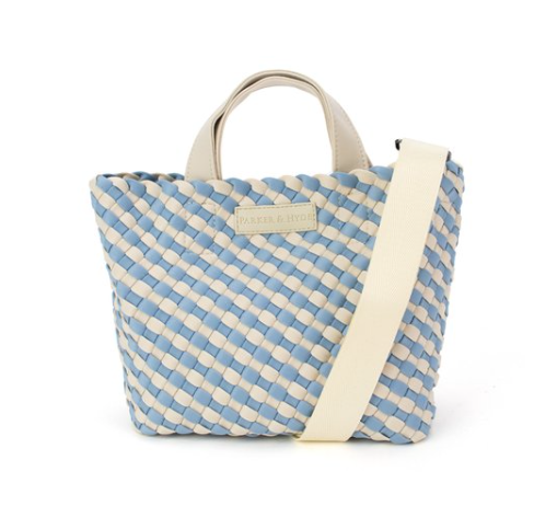 Denim Mini Hampton Woven Tote
