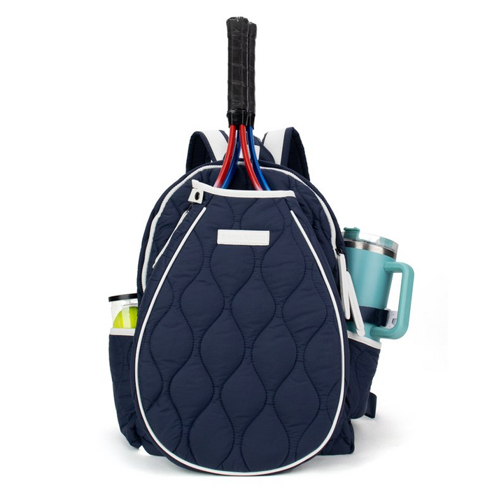 Navy Tennis Courtside Backpack