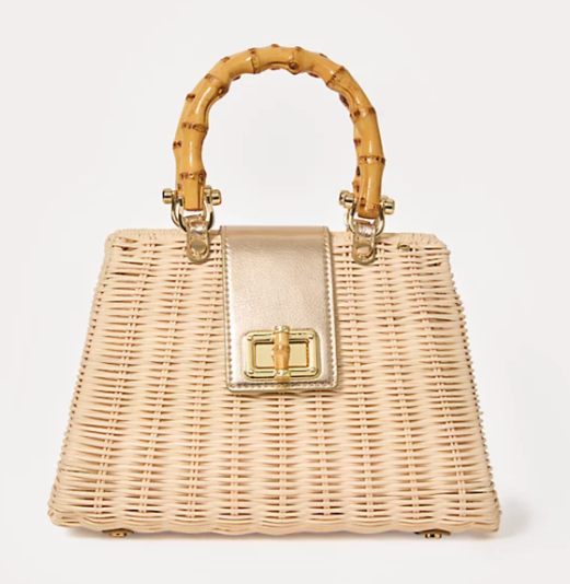 Leena Top Handle Bag | Natural