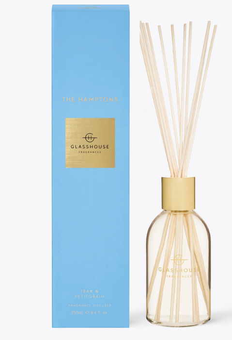 Glasshouse 8.4oz Diffuser | The Hamptons