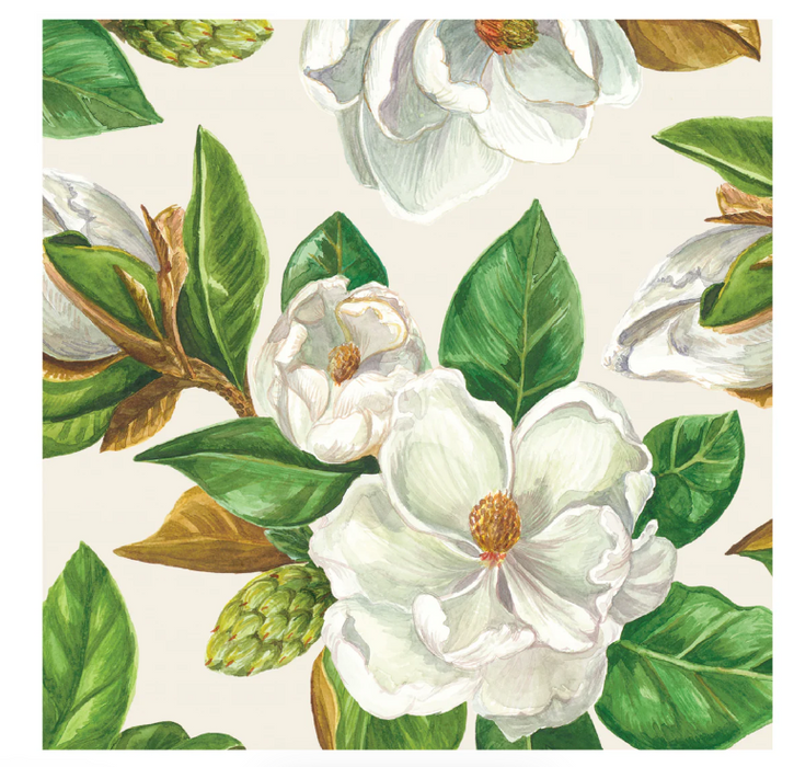 Magnolia Cocktail Napkin