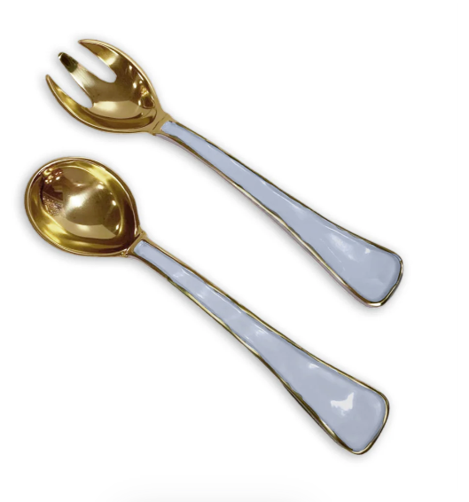 8480 Periwinkle ENCANTO Soho Salad Servers