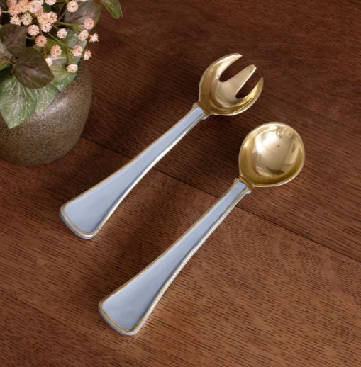 8480 Periwinkle ENCANTO Soho Salad Servers