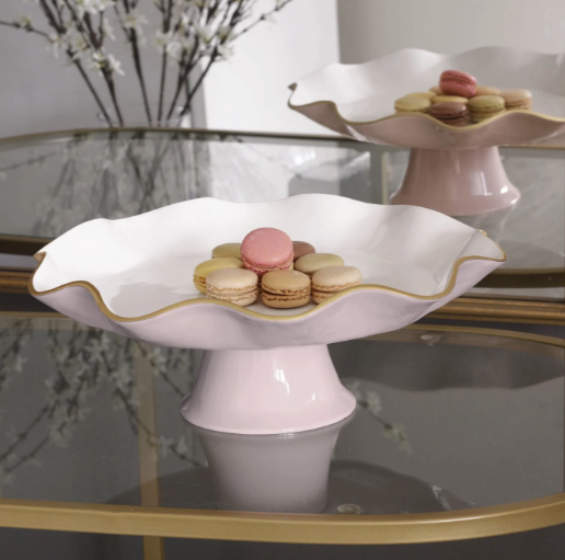 8782 Camellia ENCANTO Carola Cake Plate