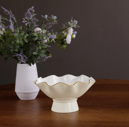 8704 ENCANTO Sm Carola Pedestal | Cream