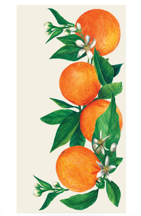Orange Orchard Guest Napkin