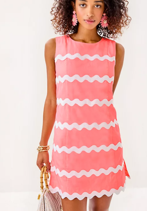 Kerra Shift Romper | Sorbet Pink
