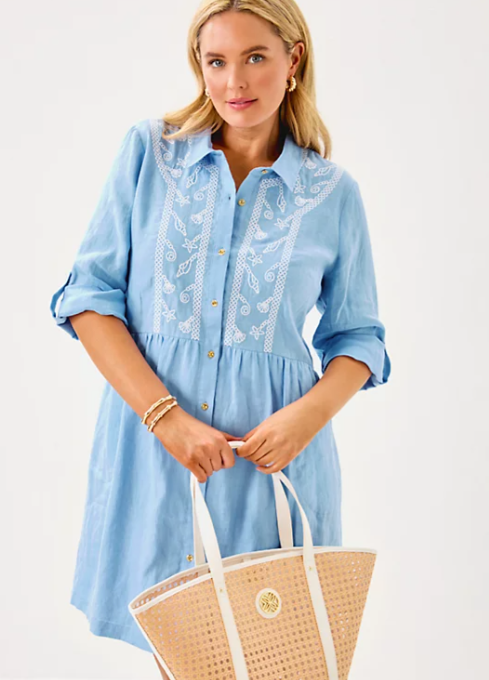 Shaela Dress | Jacaranda Blue