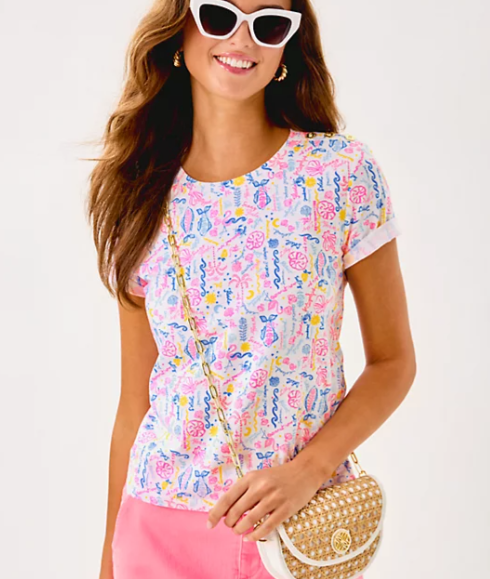 Barreto Knit Top | Multi Summer Serenade