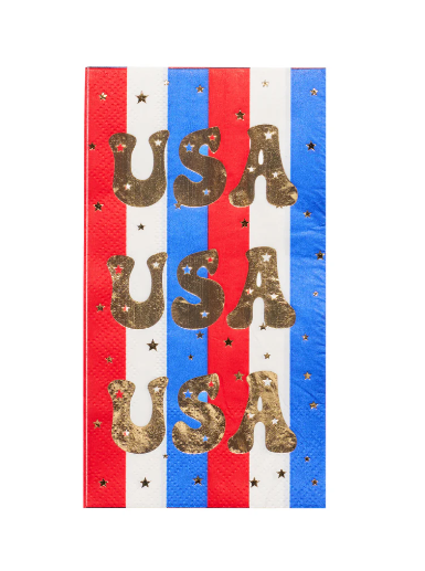 Modern Patriotic Guest Towels