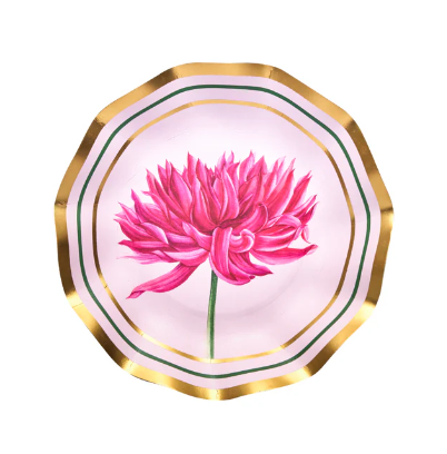 Dahlia Garden Appetizer Bowl