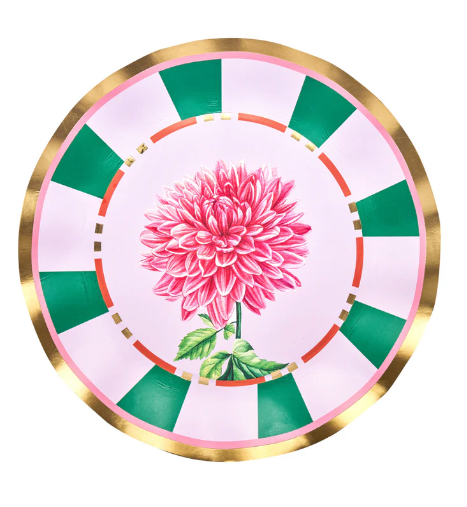 Dahlia Garden Dinner Plate
