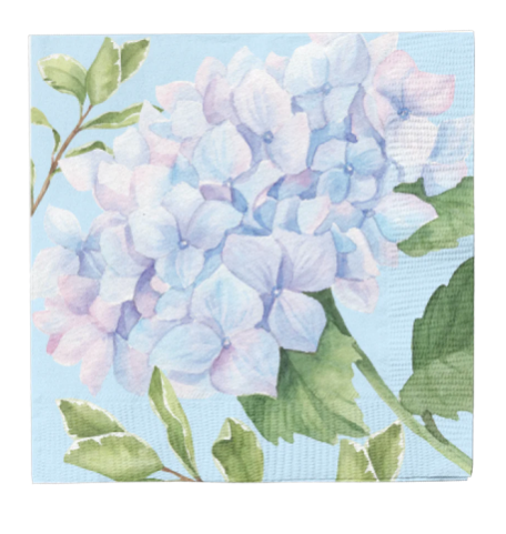 Hydrangeas Cocktail Napkins