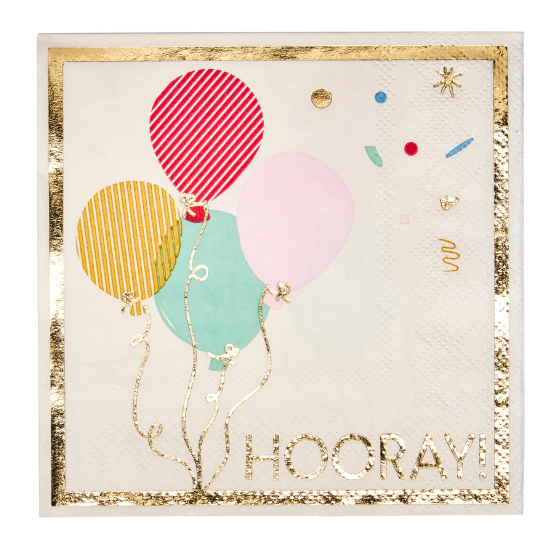 Let's Celebrate Cocktail Napkins