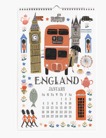 2026 World Travel Wall Calendar