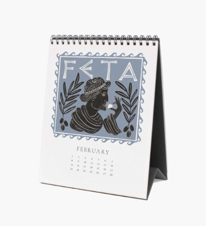 2026 Cheese Desk Calendar